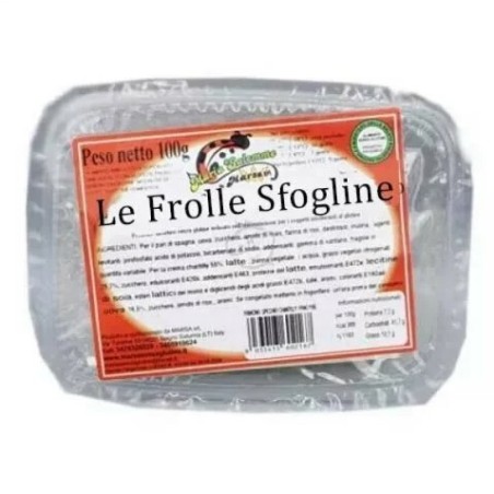 Marsa Le Frolle Sfogline 100g - Biscotti friabili per colazione e merenda Marsa Le Frolle Sfogline 100g - Biscotti friabili per colazione e merenda