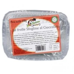 Marsa Le Frolle Sfogline al Cioccolato 100g - Biscotti sfogliati con gocce di cioccolato