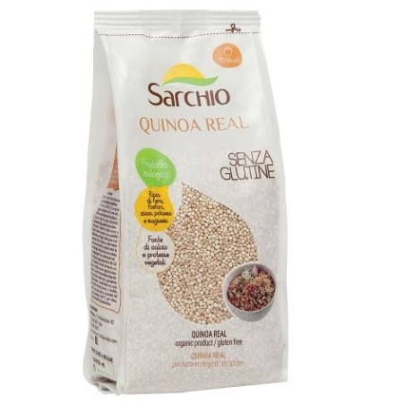 Quinoa Real Sarchio 400g - Cereale biologico andino ricco di proteine e naturalmente senza glutine Quinoa Real Sarchio 400g - Cereale biologico andino ricco di proteine e naturalmente senza glutine