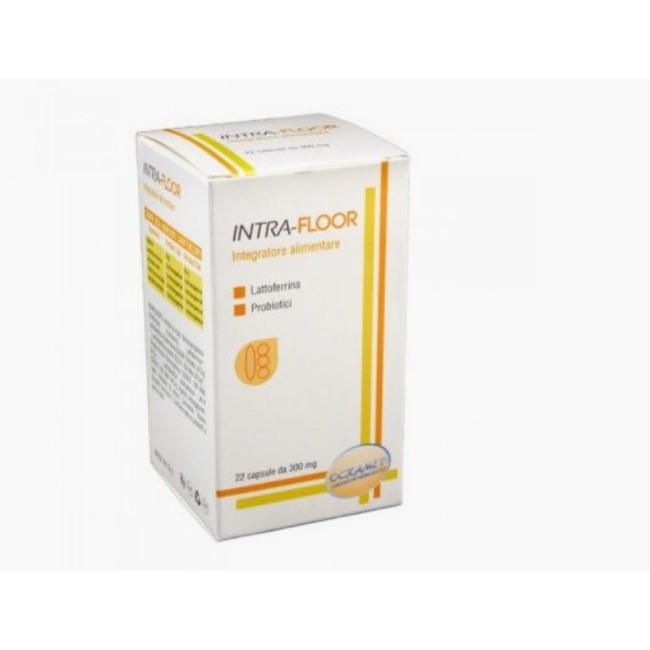 Ri. Nata Intra Floor 30 Capsule - Integratore di Fermenti Lattici Vivi con Vitamine B Ri. Nata Intra Floor 30 Capsule - Integratore di Fermenti Lattici Vivi con Vitamine B