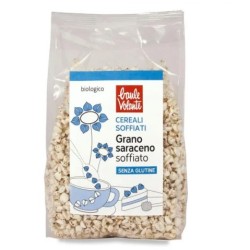 Biotobio Grano Saraceno Soffiato Biologico 60g - Cereale croccante senza glutine per colazione