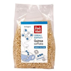 Biotobio Quinoa Soffiata Biologica 125g - Cereale croccante senza glutine per colazione e snack