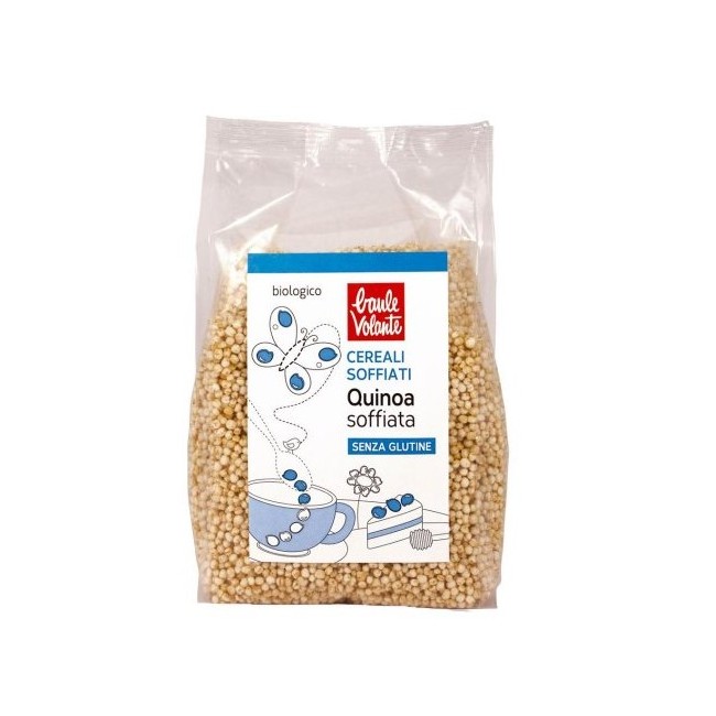 Biotobio Quinoa Soffiata Biologica 125g - Cereale croccante senza glutine per colazione e snack Biotobio Quinoa Soffiata Biologica 125g - Cereale croccante senza glutine per colazione e snack