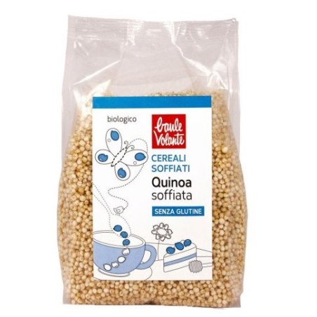Biotobio Quinoa Soffiata Biologica 125g - Cereale croccante senza glutine per colazione e snack Biotobio Quinoa Soffiata Biologica 125g - Cereale croccante senza glutine per colazione e snack