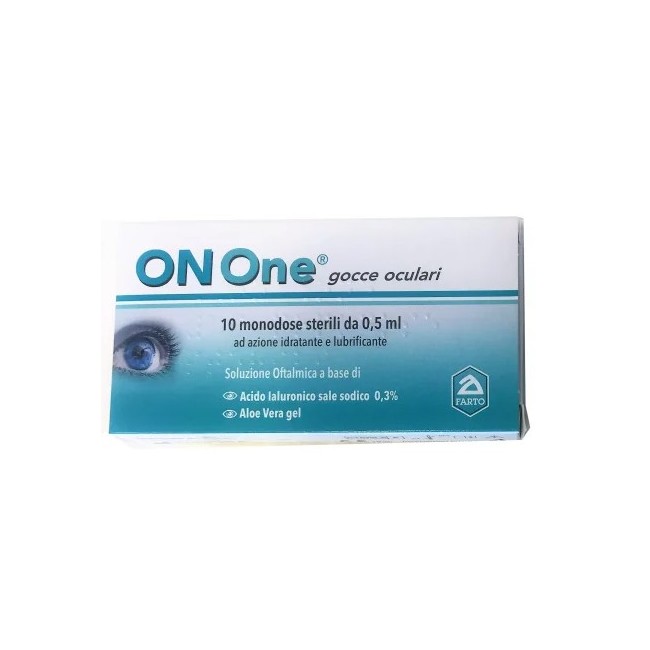 Nuova Farmajon Onone 10 monodose sterili per occhi stanchi e arrossati