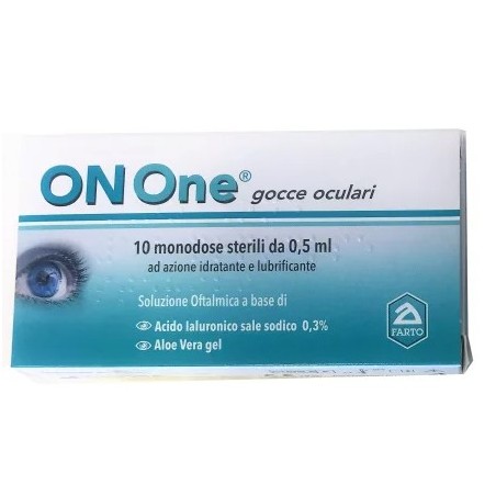 Nuova Farmajon Onone 10 monodose sterili per occhi stanchi e arrossati