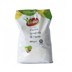 Farina di Farro Integrale Biologica Vivibio Biotobio - Confezione da 500g