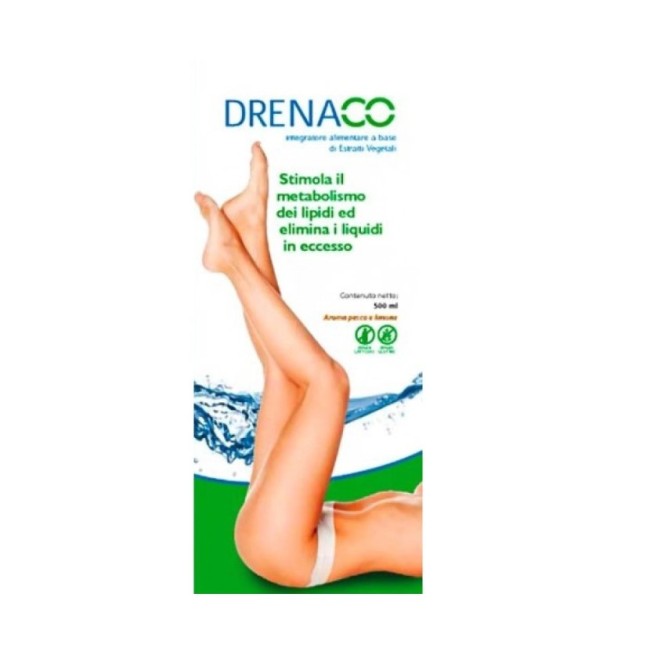 Far. Co. Med Drenaco 500ml - Integratore drenante per ritenzione idrica e cellulite