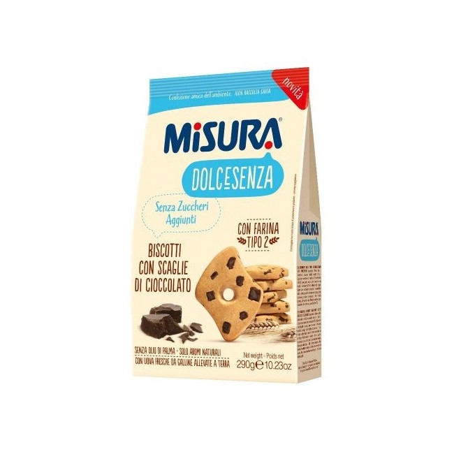 Colussi Misura Frollini Dolce Senza Scaglie 290g - Biscotti friabili per colazione e merenda Colussi Misura Frollini Dolce Senza Scaglie 290g - Biscotti friabili per colazione e merenda