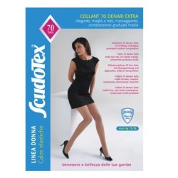 Collant a compressione graduata 70 denari Scudotex Extra Skin taglia 4 per benessere gambe