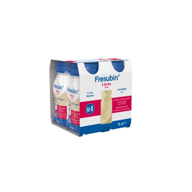Fresubin 5kcal Shot Neutral Easybottle - Integratore ipercalorico 4x120ml gusto neutro Fresubin 5kcal Shot Neutral Easybottle - Integratore ipercalorico 4x120ml gusto neutro