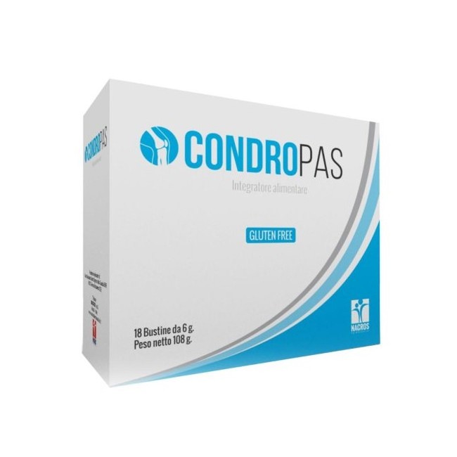 Nacros Condropas 18 Bustine - Integratore per il benessere di ossa e articolazioni