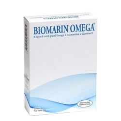 Terbiol Farmaceutici Biomarin Omega 20 Capsule Molli - Integratore Omega-3 per il Cuore