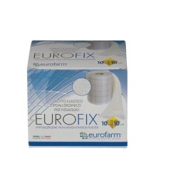 Cerotto Estensibile Eurofix M 10x10cm in Tessuto Non Tessuto - Protezione e Comfort