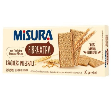 Crackers Misura Fibre Extra Colussi 385g - Ricchi di fibre vegetali per il benessere intestinale Crackers Misura Fibre Extra Colussi 385g - Ricchi di fibre vegetali per il benessere intestinale