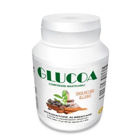 Biosalus Glucoa 60 Compresse - Integratore con Glucomannano per il Controllo del Peso Biosalus Glucoa 60 Compresse - Integratore con Glucomannano per il Controllo del Peso