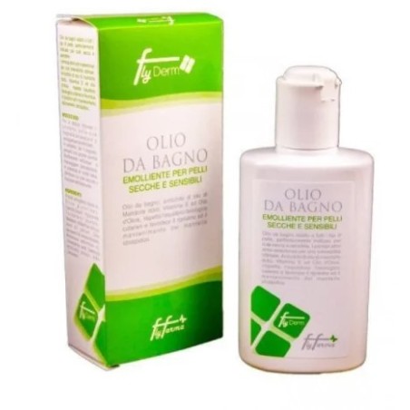 Flyderm Olio Bagno Doccia 250ml - Detersione delicata per pelli sensibili e secche Flyderm Olio Bagno Doccia 250ml - Detersione delicata per pelli sensibili e secche