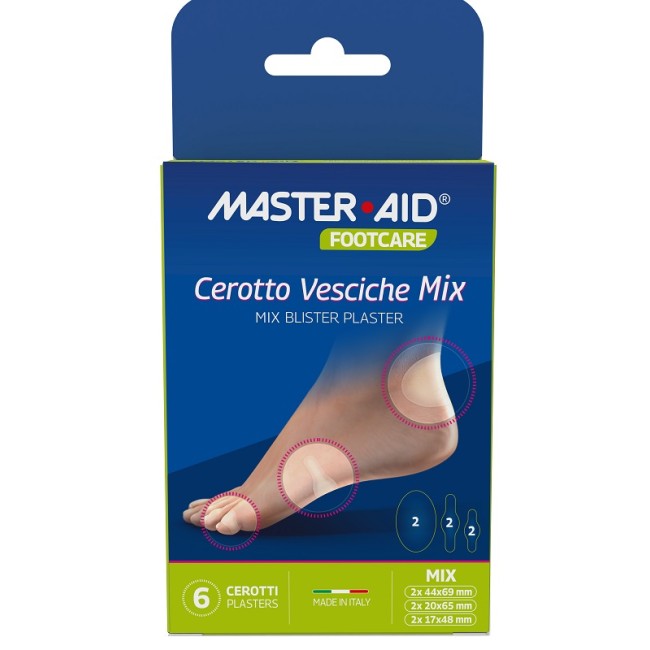 Pietrasanta Pharma Cerotto Vesciche Footcare Mix 6 Pezzi