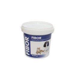 Vetplus Fibor 500g - Integratore alimentare in polvere per il benessere intestinale degli animali