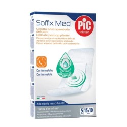 Cerotto Pikdare TNT adesivo con compressa assorbente sterile 15x10 cm per medicazioni