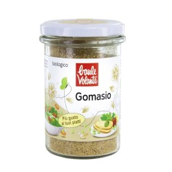 Biotobio Gomasio 100g - Condimento biologico di semi di sesamo tostati e sale marino integrale