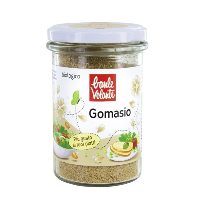 Biotobio Gomasio 100g - Condimento biologico di semi di sesamo tostati e sale marino integrale Biotobio Gomasio 100g - Condimento biologico di semi di sesamo tostati e sale marino integrale