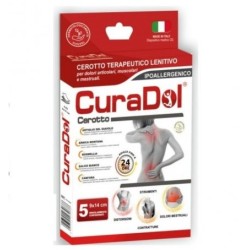Cerotto Curadol autoriscaldante per dolori muscolari e articolari - Confezione da 5 pezzi