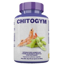 Biosalus Chitogym 60 Capsule - Integratore per il metabolismo dei grassi e controllo del peso