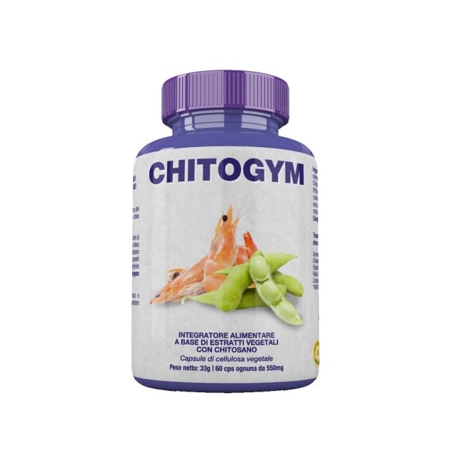 Biosalus Chitogym 60 Capsule - Integratore per il metabolismo dei grassi e controllo del peso Biosalus Chitogym 60 Capsule - Integratore per il metabolismo dei grassi e controllo del peso