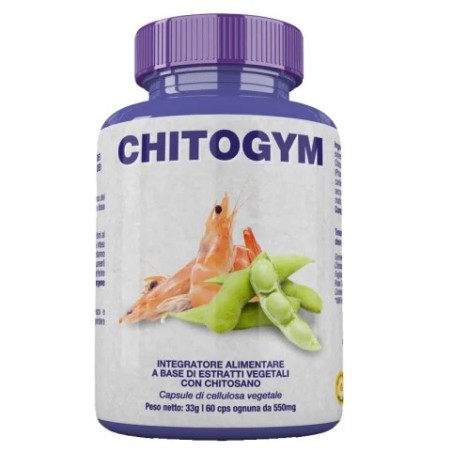 Biosalus Chitogym 60 Capsule - Integratore per il metabolismo dei grassi e controllo del peso Biosalus Chitogym 60 Capsule - Integratore per il metabolismo dei grassi e controllo del peso