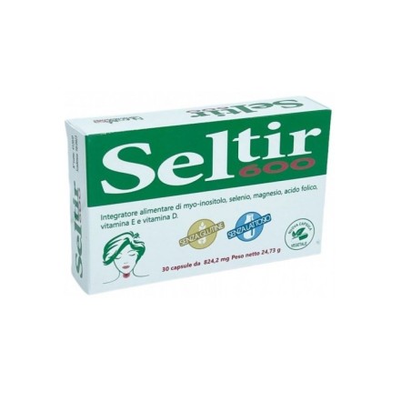V.I.S.A. Seltir 600 integratore alimentare naturale in capsule, confezione da 30 capsule V.I.S.A. Seltir 600 integratore alimentare naturale in capsule, confezione da 30 capsule