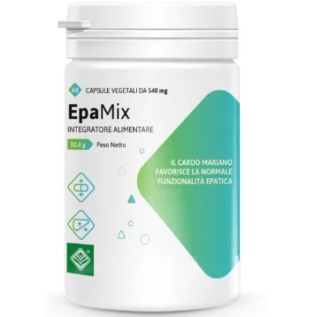 Gheos Epamix 60 Capsule 540mg - Integratore per la funzionalità epatica e depurazione Gheos Epamix 60 Capsule 540mg - Integratore per la funzionalità epatica e depurazione