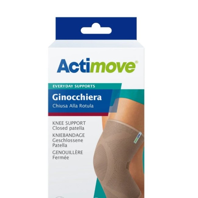 Ginocchiera elastica Actimove Everyday taglia L con apertura rotulea per supporto articolare