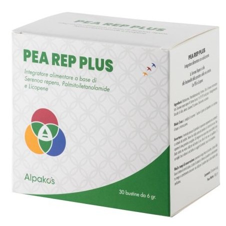 Alpakos Pea Rep Plus integratore alimentare 30 bustine da 4g per benessere vie urinarie