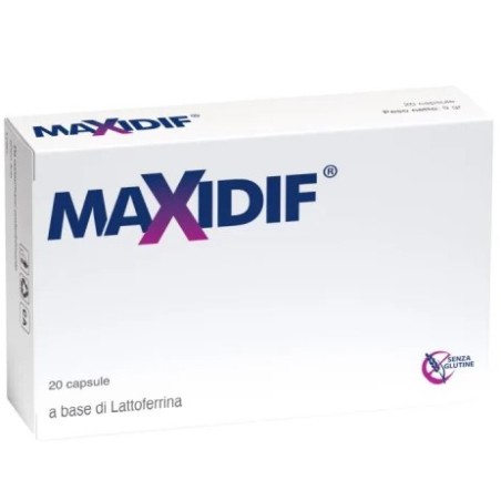 Terbiol Maxidif 20 Capsule - Integratore per le Difese Immunitarie con Echinacea e Vitamina C Terbiol Maxidif 20 Capsule - Integratore per le Difese Immunitarie con Echinacea e Vitamina C