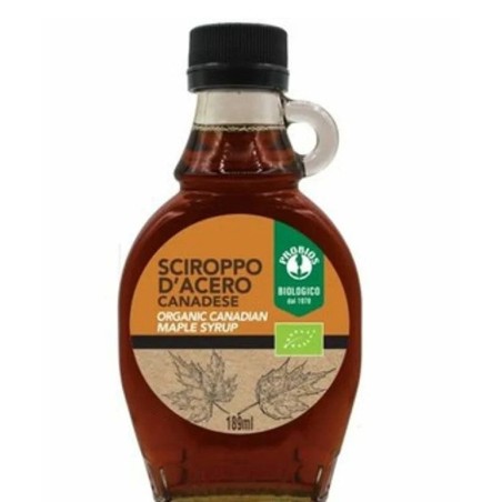 Probios Sciroppo d'Acero Canadese Biologico 189ml - Dolcificante naturale puro Probios Sciroppo d'Acero Canadese Biologico 189ml - Dolcificante naturale puro