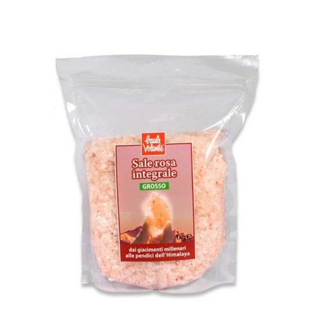 Sale Rosa dell'Himalaya Grosso 1kg Baule Volante - Naturale e ricco di minerali Sale Rosa dell'Himalaya Grosso 1kg Baule Volante - Naturale e ricco di minerali
