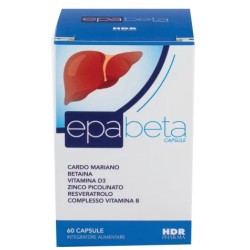 HDR Epabeta 60 Capsule - Integratore con omega-3 per il benessere del fegato