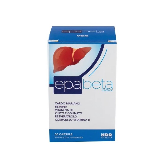 HDR Epabeta 60 Capsule - Integratore con omega-3 per il benessere del fegato HDR Epabeta 60 Capsule - Integratore con omega-3 per il benessere del fegato