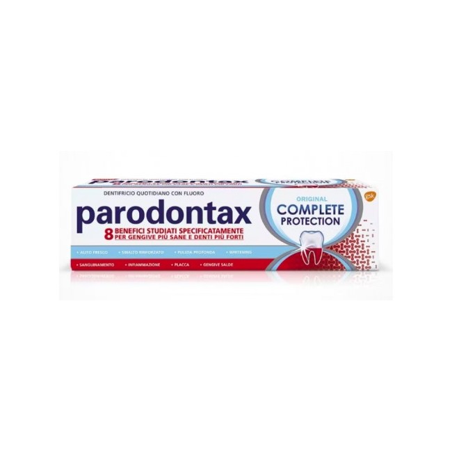 Parodontax Complete Protection Dentifricio 75ml per la protezione completa di gengive e denti Parodontax Complete Protection Dentifricio 75ml per la protezione completa di gengive e denti