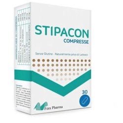 Fera Pharma Stipacon 30 Compresse per la regolarit&agrave; intestinale e contro il gonfiore addominale