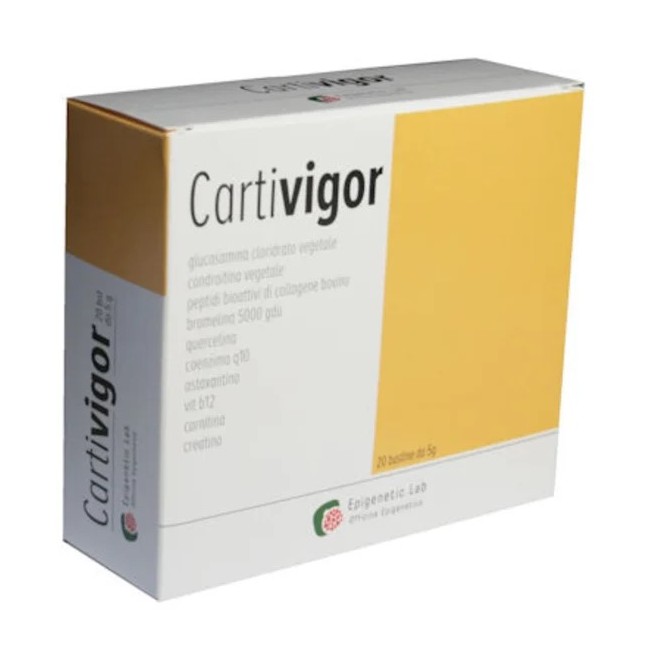Epigenetic Lab Cartivigor 20 Bustine - Integratore per articolazioni e cartilagini Epigenetic Lab Cartivigor 20 Bustine - Integratore per articolazioni e cartilagini