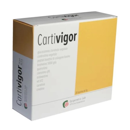 Epigenetic Lab Cartivigor 20 Bustine - Integratore per articolazioni e cartilagini Epigenetic Lab Cartivigor 20 Bustine - Integratore per articolazioni e cartilagini