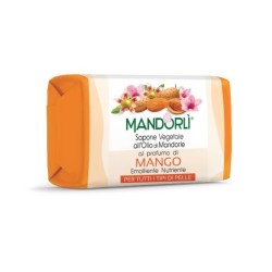 Codefar Mandorli Sapone al Mango 100g - Detergente delicato per il corpo con estratti di mandorla