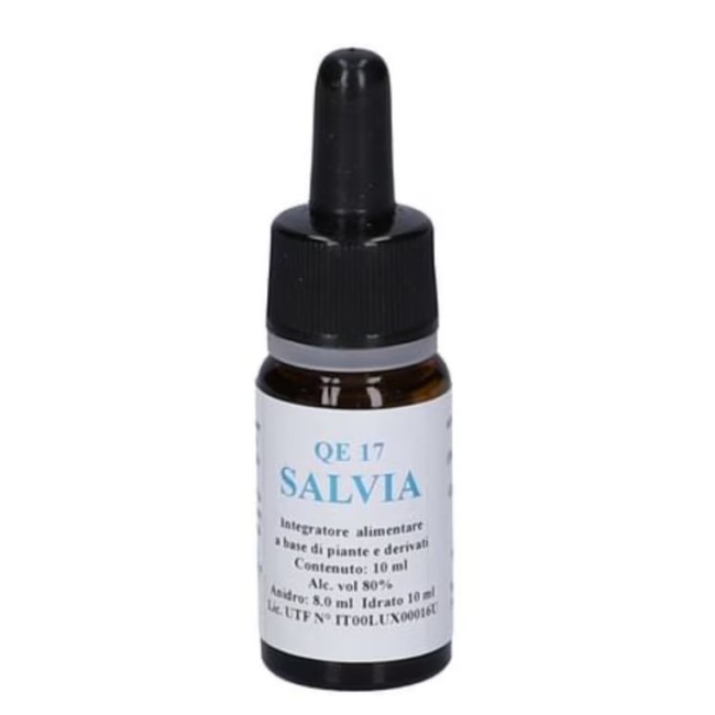 Alkaest Quintessenza QE17 Salvia 10ml - Integratore naturale a base di estratto di salvia Alkaest Quintessenza QE17 Salvia 10ml - Integratore naturale a base di estratto di salvia