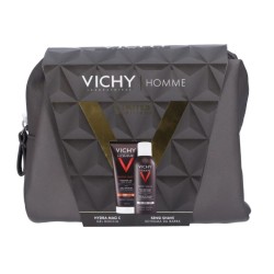 Vichy Homme Pochette Natale 2025 con gel doccia e schiuma da barba per uomo