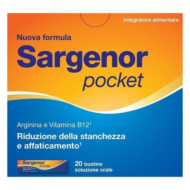 Meda Pharma Sargenor Pocket 20 Bustine Da 5 Ml