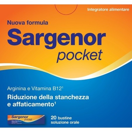 Meda Pharma Sargenor Pocket 20 Bustine Da 5 Ml