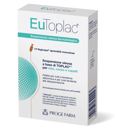 Proge Farm Eutoplac Sospensione Oleosa Dermatologica 14 Capsule Spremibili