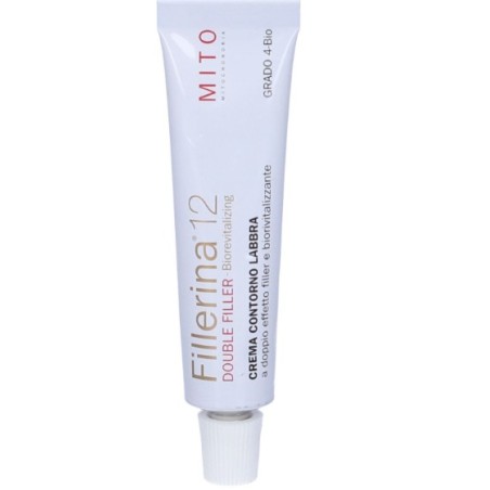 Labo Fillerina 12 Double Filler Mito Crema Biorivitalizzante Contorno Labbra Grado 4 - 15ml